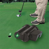 Golf putter laser